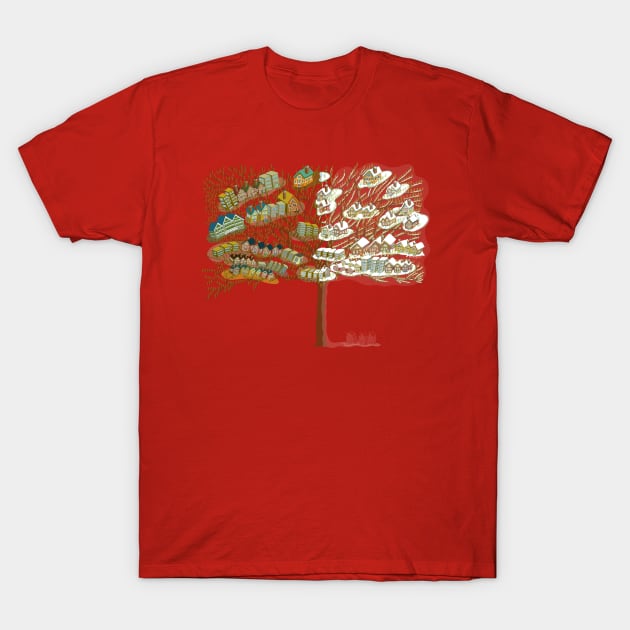 All Season Treehouse T-Shirt by BullShirtCo